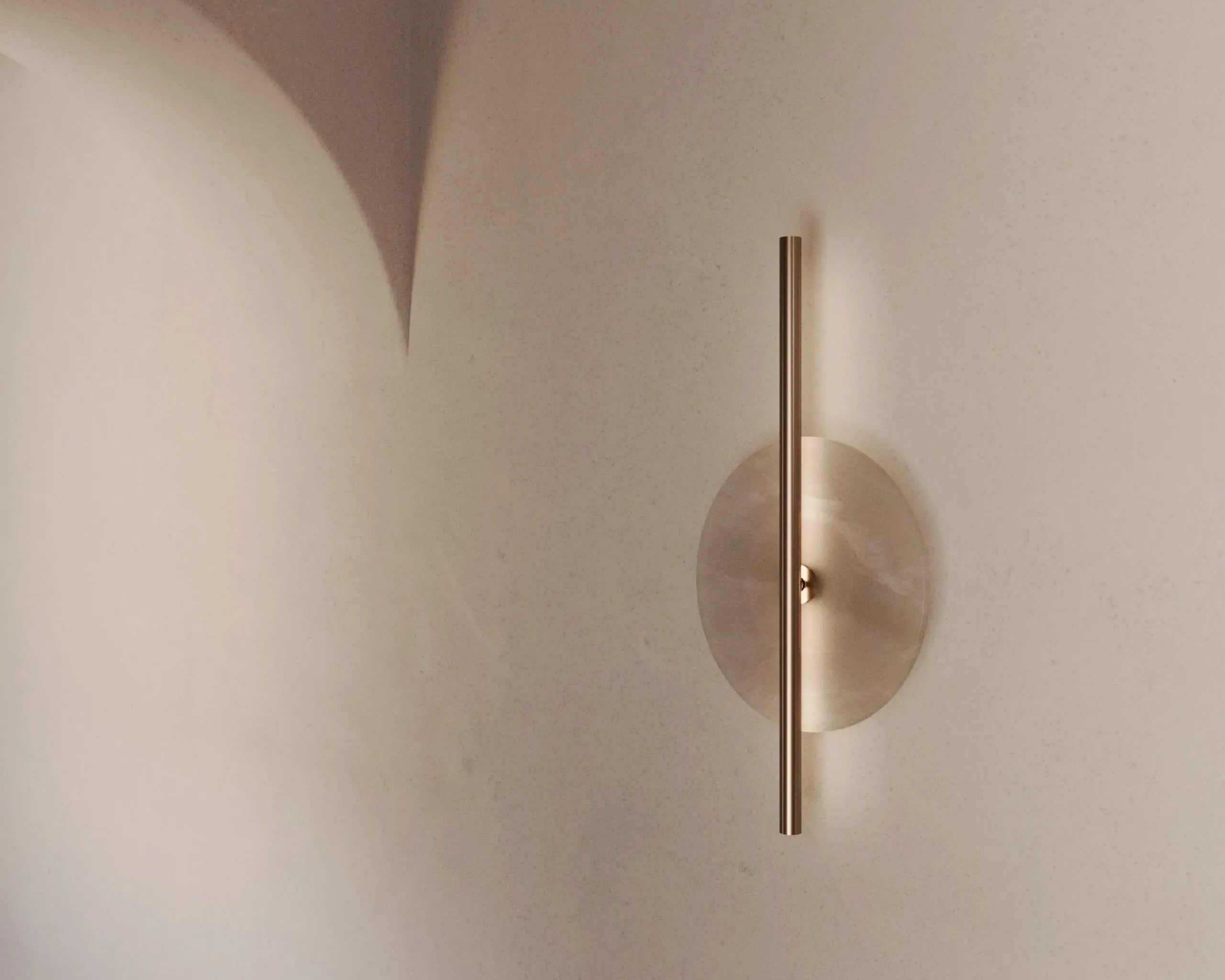 Point – kinkiet alabastrowy LED