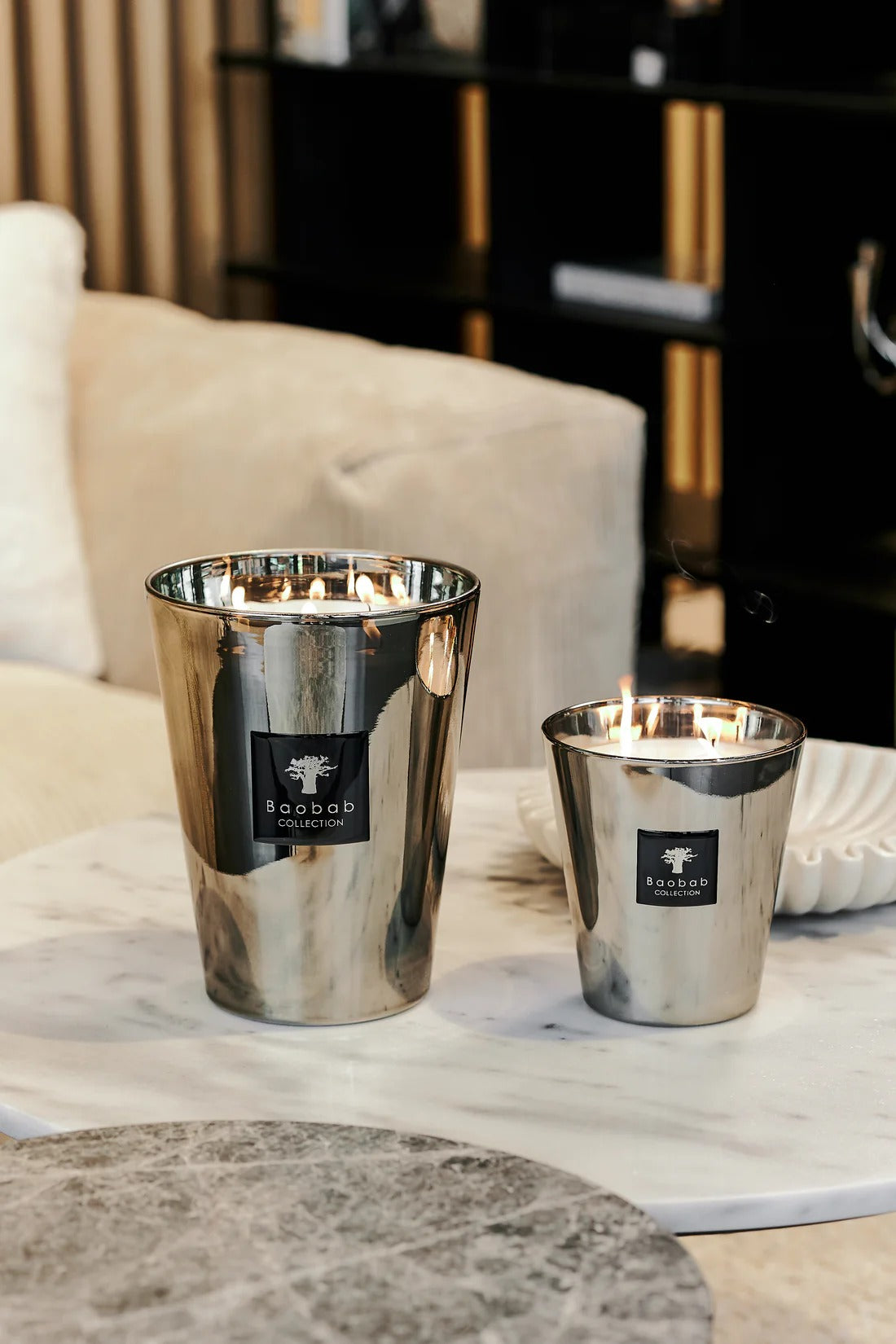 Świeca zapachowa Les Exclusives Platinum – Baobab Collection