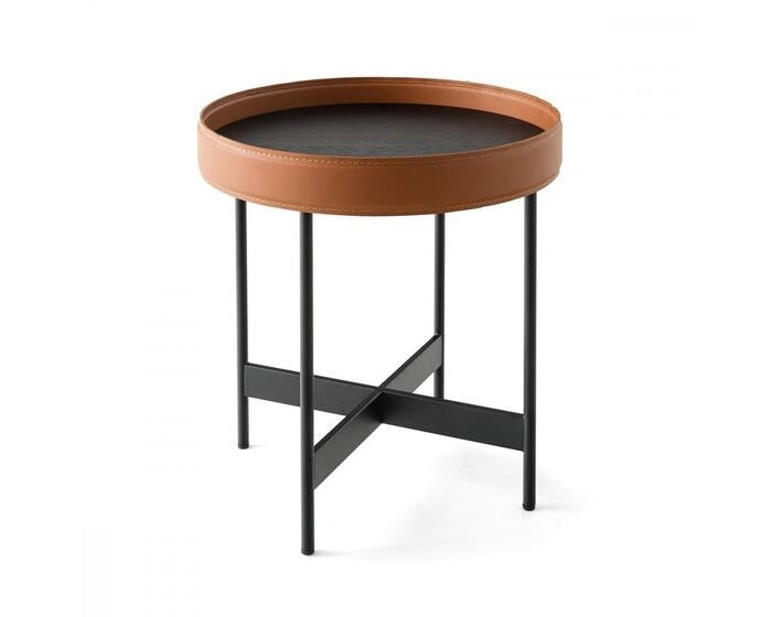 Stolik pomocniczy Arena Ø42 cm z tacą Calligaris