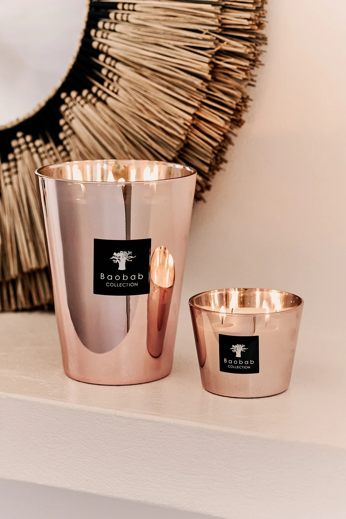 Świeca zapachowa Les Exclusives Roseum  – Baobab Collection