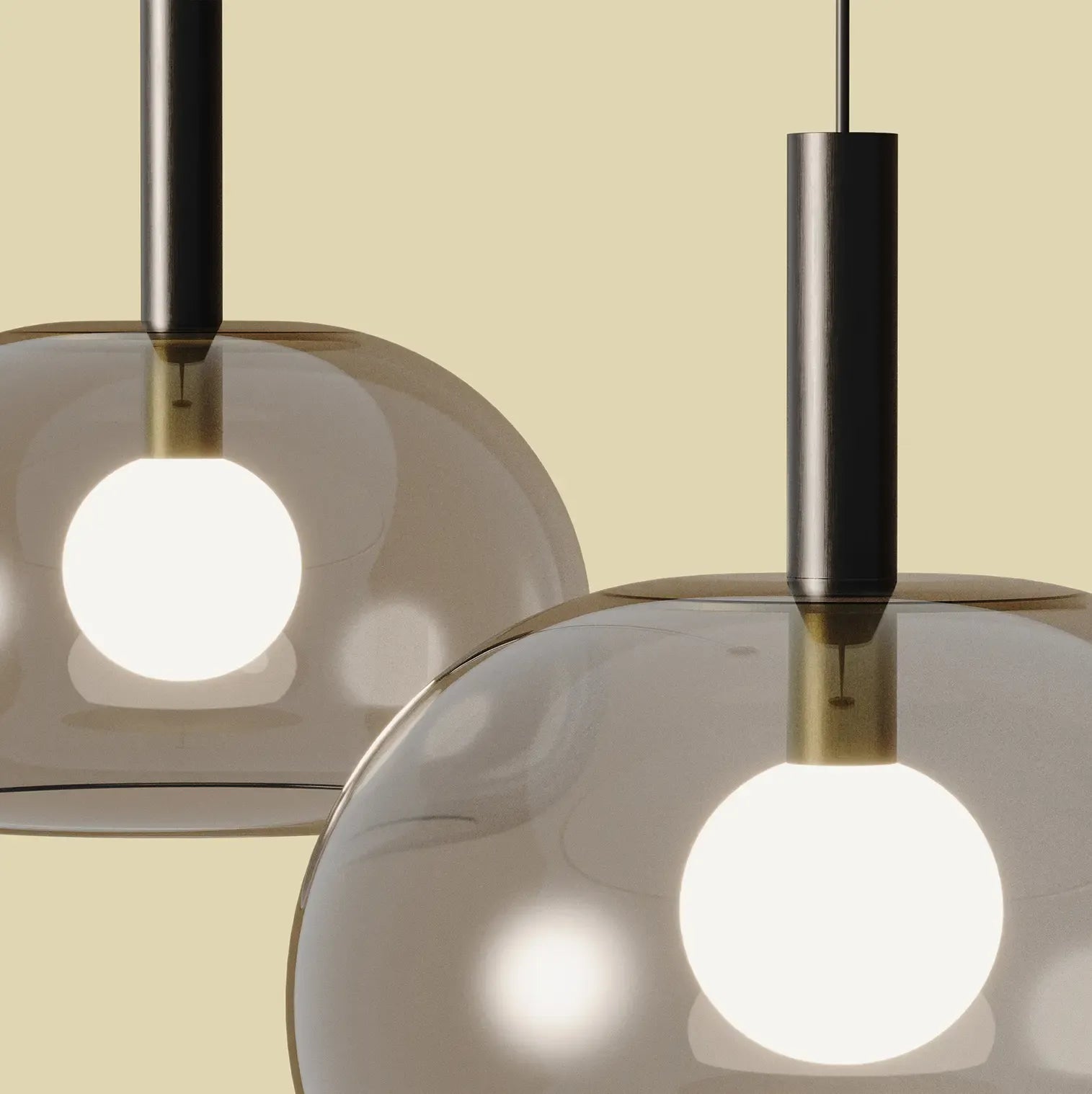 Cloud S – lampa wisząca szklana