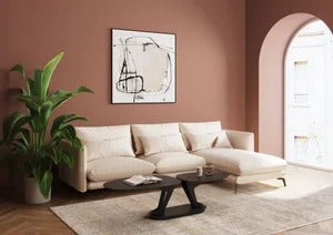 Franklin – stolik kawowy czarny 150 × 58 cm