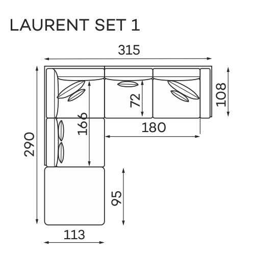 Laurent – sofa – zdjęcie 6