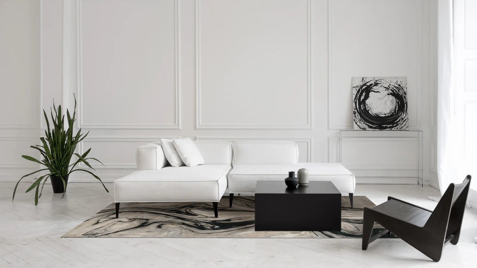 Dywan Blur Black – Carpet Decor