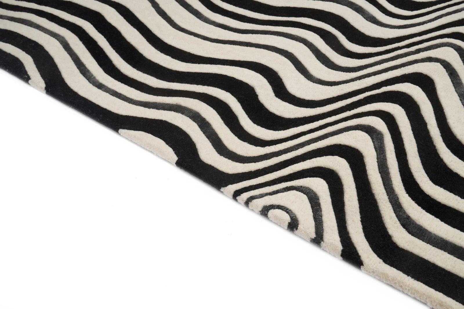 Dywan Draft Black – Carpet Decor