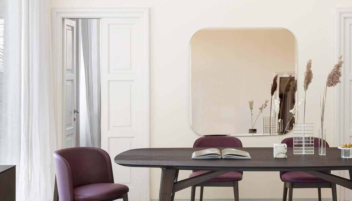 Lustro Bevel 120 × 120 cm Calligaris