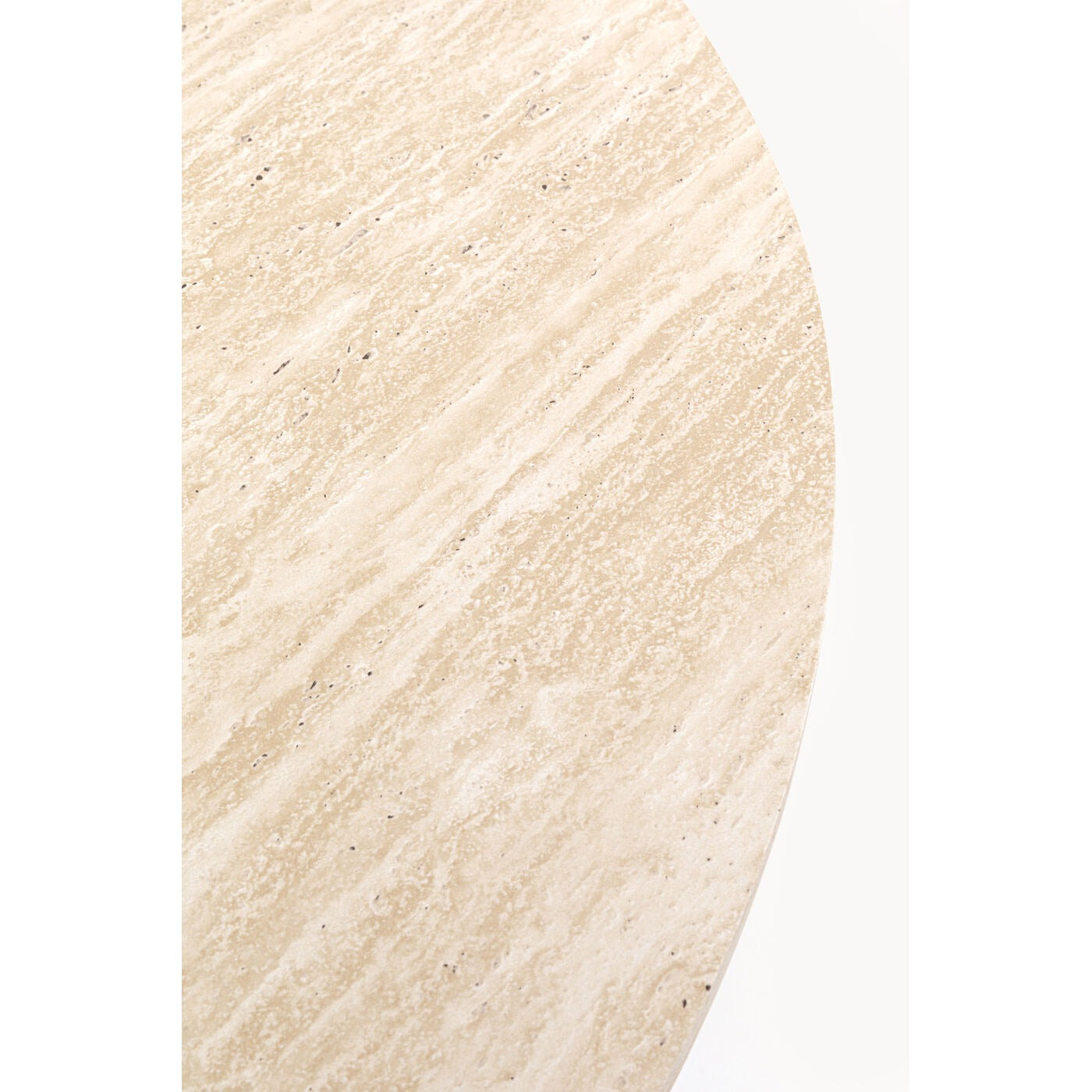 Cono Travertin Walnut Ø120 cm – stół jadalniany