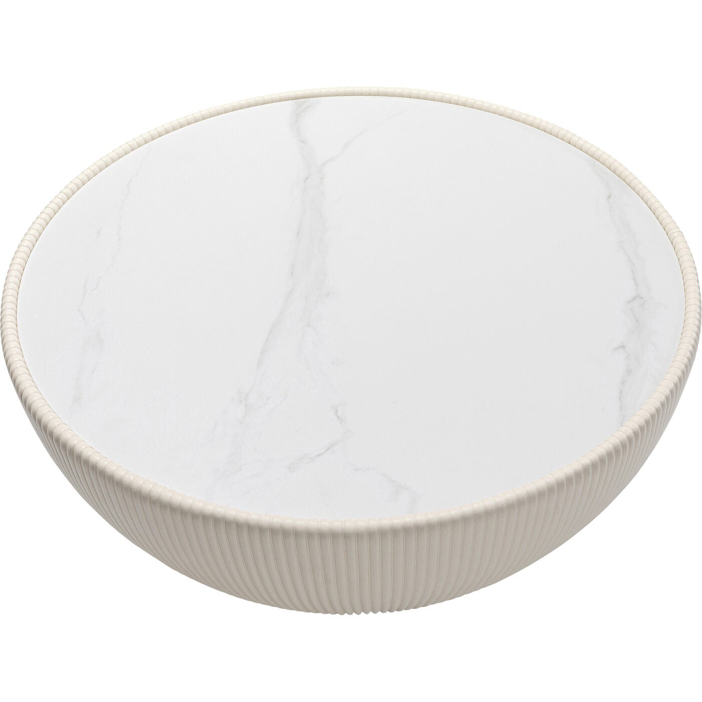 Endless Vegas White Ø71 cm – stolik kawowy