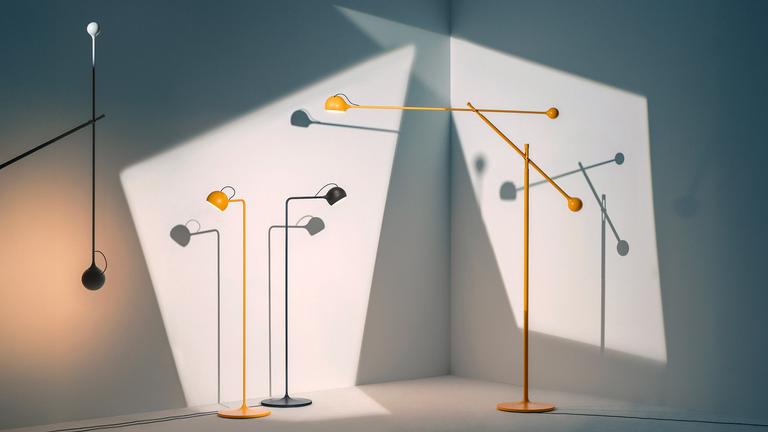 Ixa – antracytowa lampa podłogowa LED