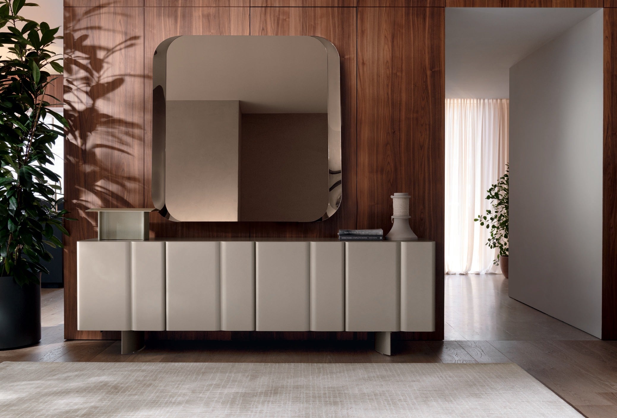 Komoda Bambù 4-drzwiowa 241 cm Calligaris