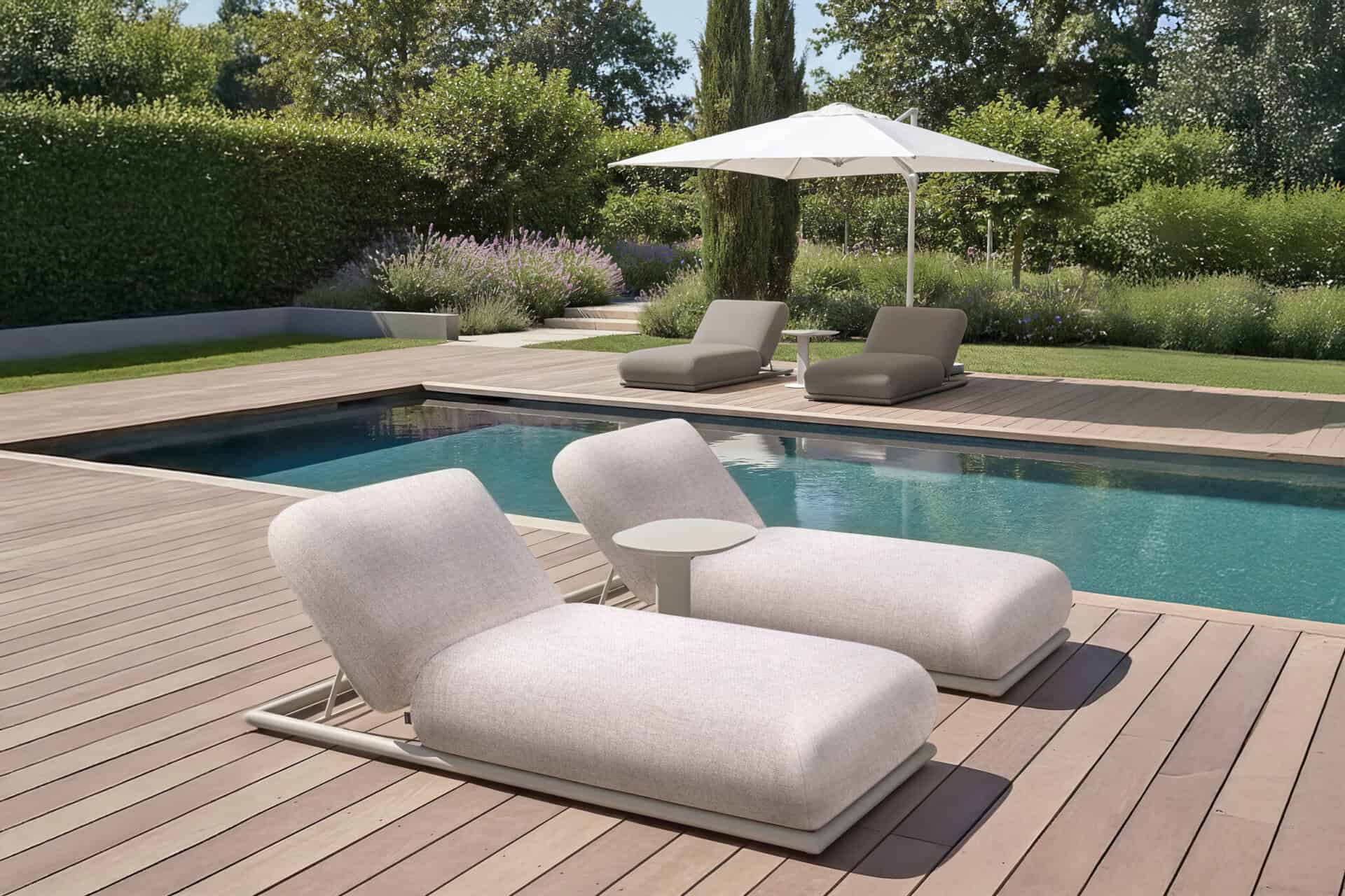 Daybed ogrodowy Sullivan Beige Alpine – Richmond Interiors