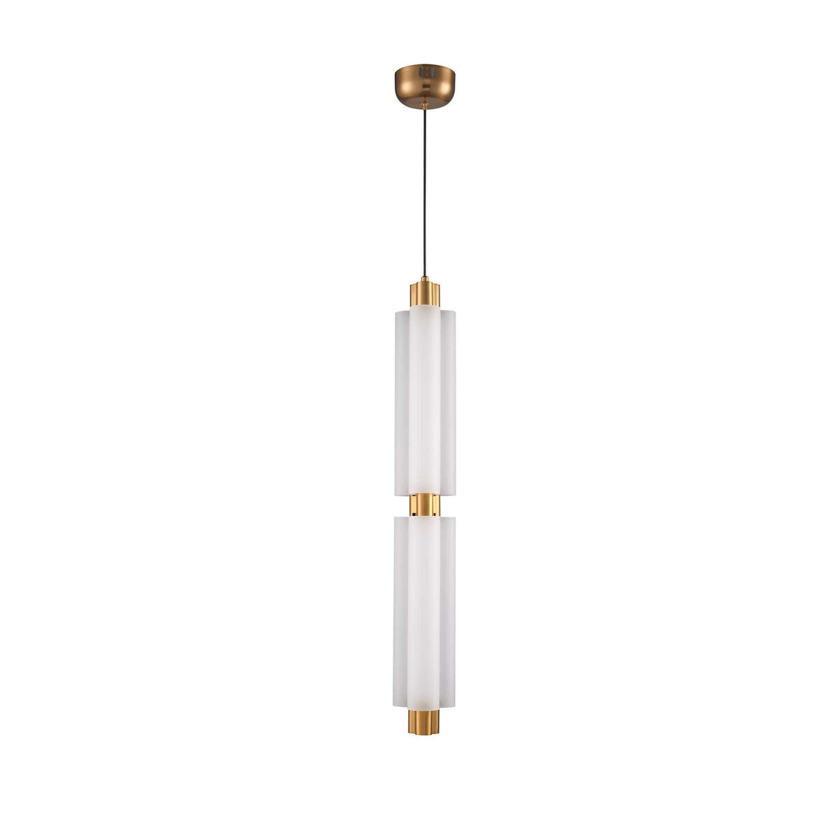Lampa wisząca OSMO-2 LED złota 73 cm – Step into Design