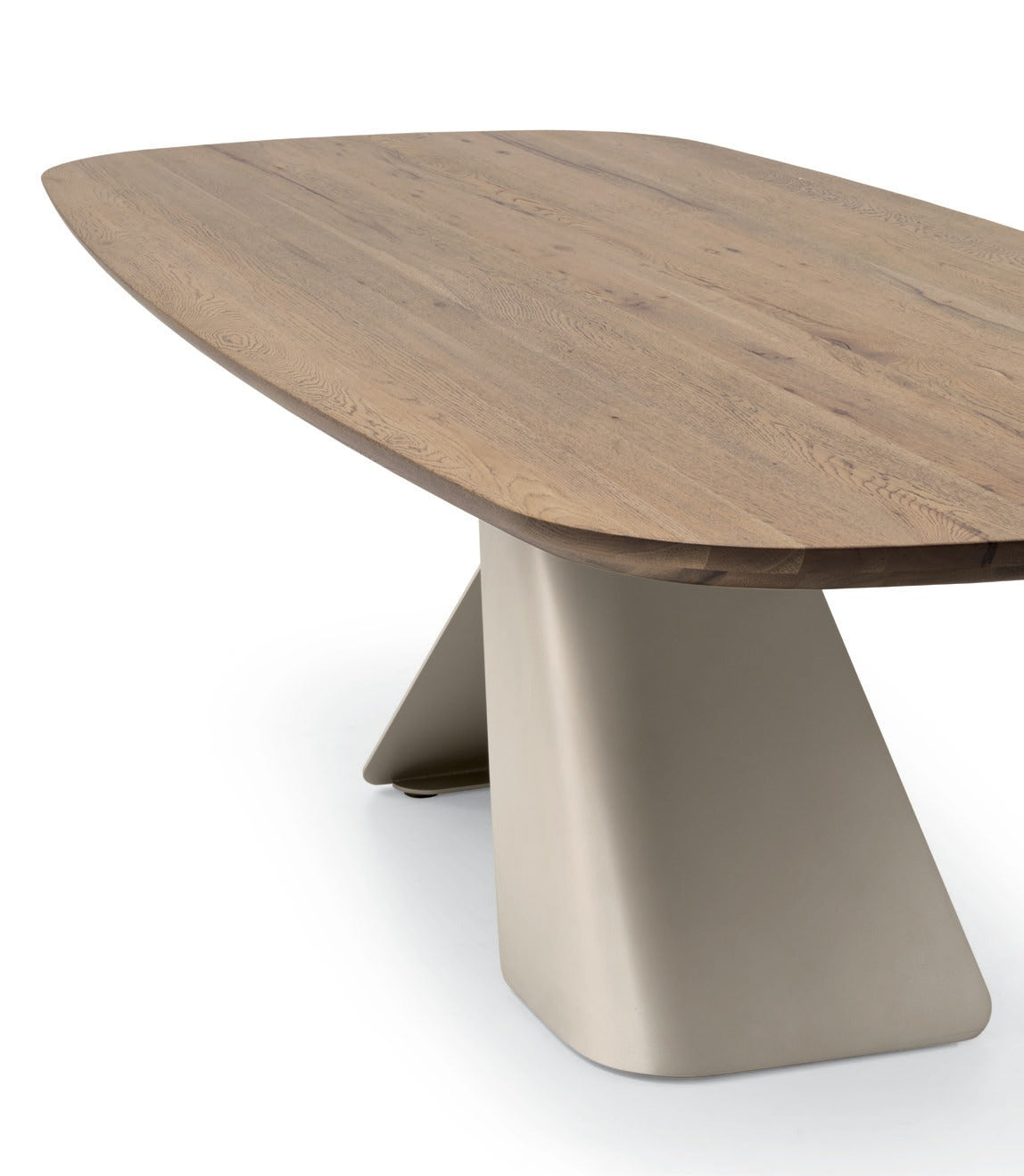 Stół Axiom 200/248/300 cm z blatem z litego dębu Calligaris